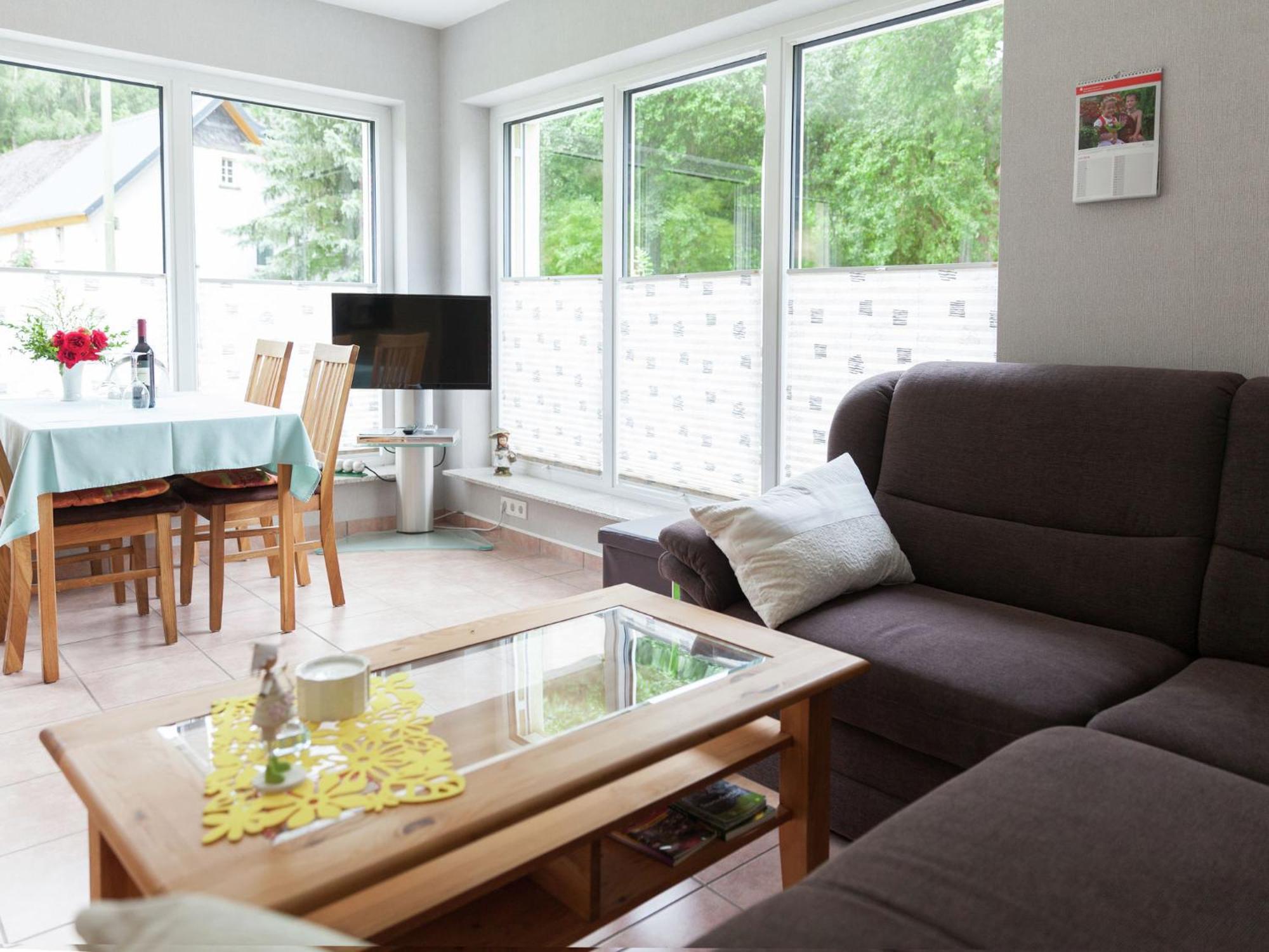 Apartment With Terrace And View Merschbach Bagian luar foto